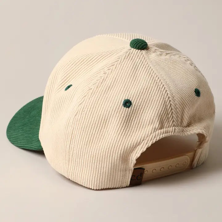 Game Day Corduroy Trucker Hat