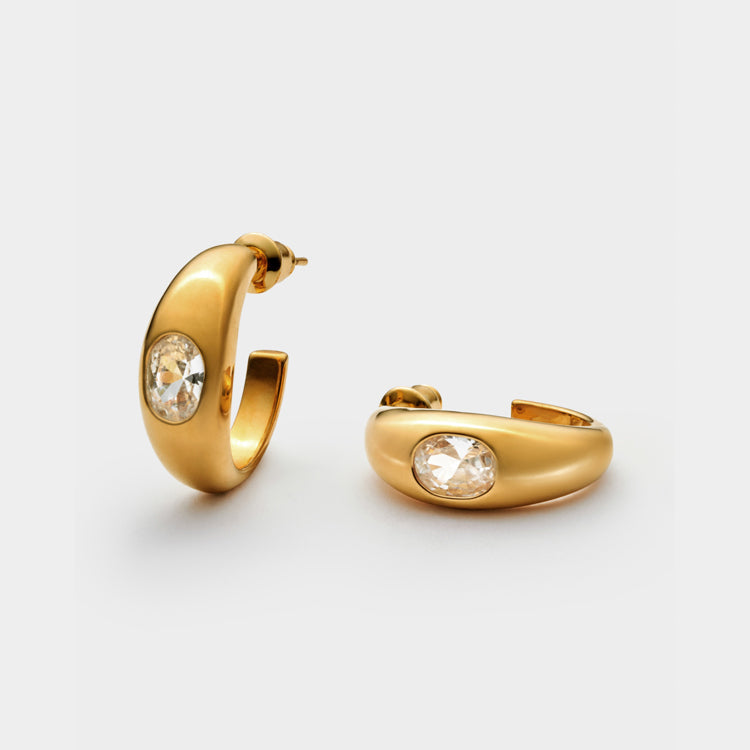 Ayla Hoop Earrings