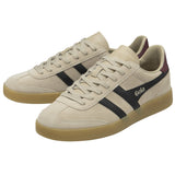 Viper Sneakers Bone, Black + Cherise