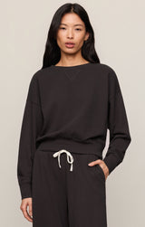 Clubhouse Sweatshirt Ash Black
