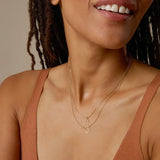 Just For Luck Wishbone Necklace