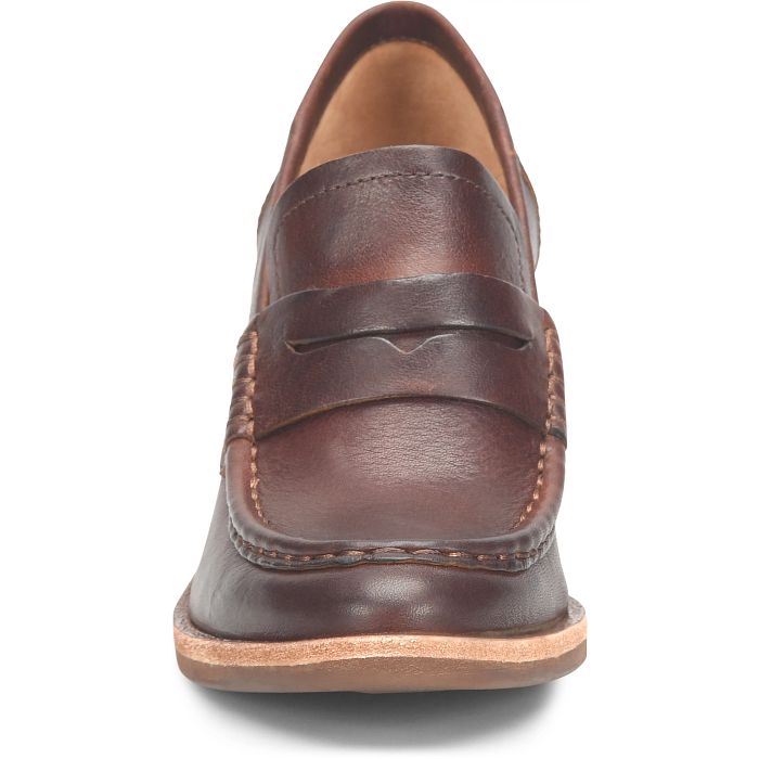 Modeste Heeled Loafers Tan Rum