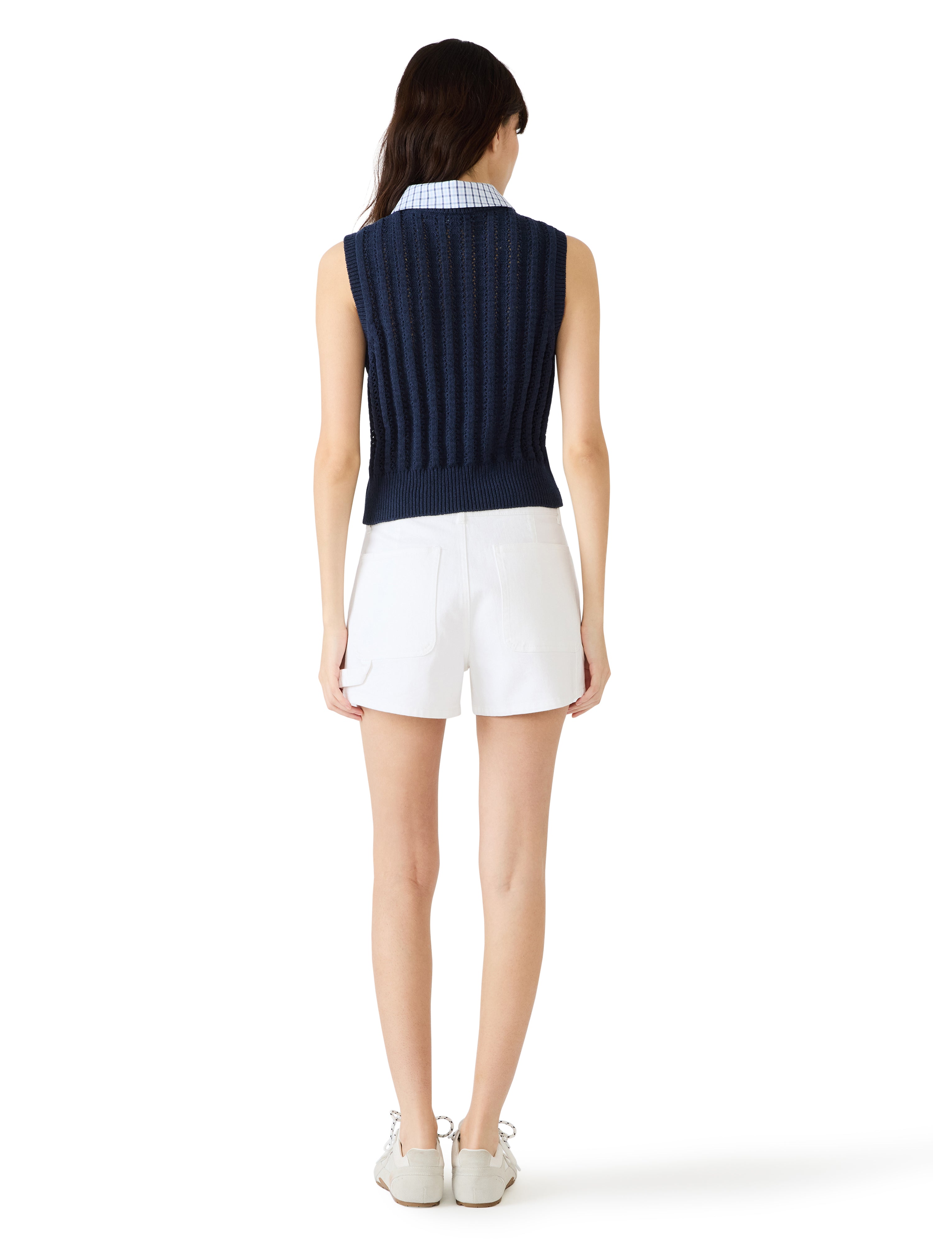 Embree Sweater Vest Marine
