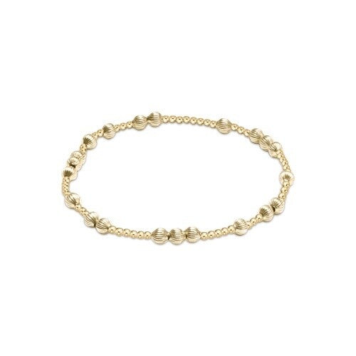 Hope Unwritten Dignity Bead Bracelet Gold