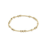Hope Unwritten Dignity Bead Bracelet Gold