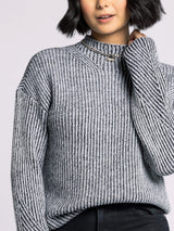 Rina Sweater Blanc Black