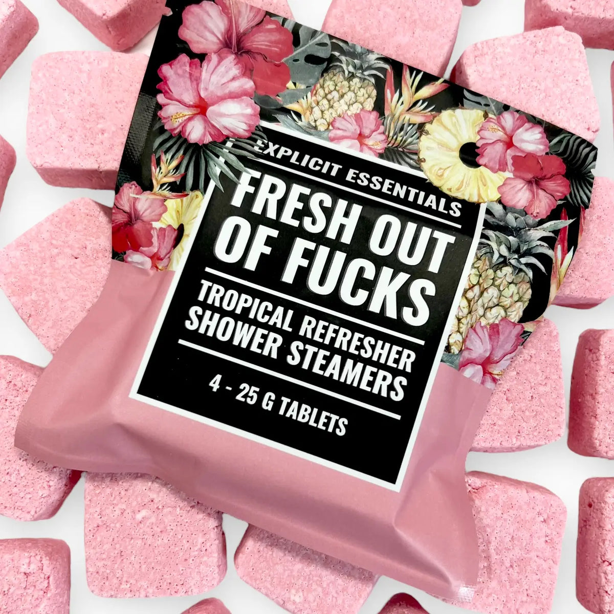 Explicit Essentials Shower Steamers 4 Pack