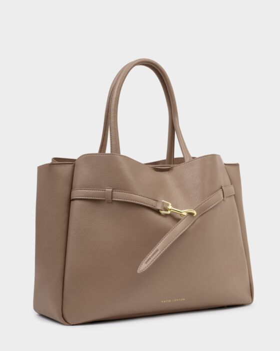Maddie Work Tote Bag Mocha