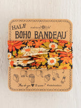 Half Boho Bandeau Floral Border