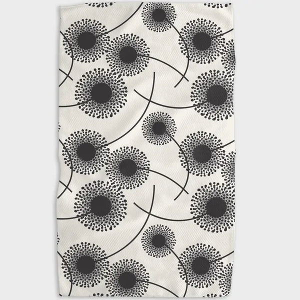 Geometry Tea Towel Fully Bloomed