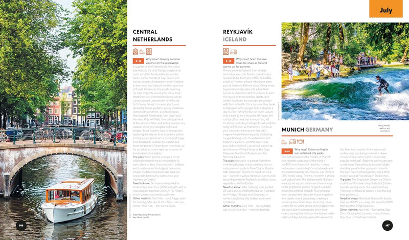 Lonely Planet: Where To Go When With Kids Book