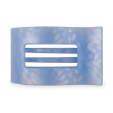 Teleties Medium Flat Rectangle Hair Clip Blue Lagoon