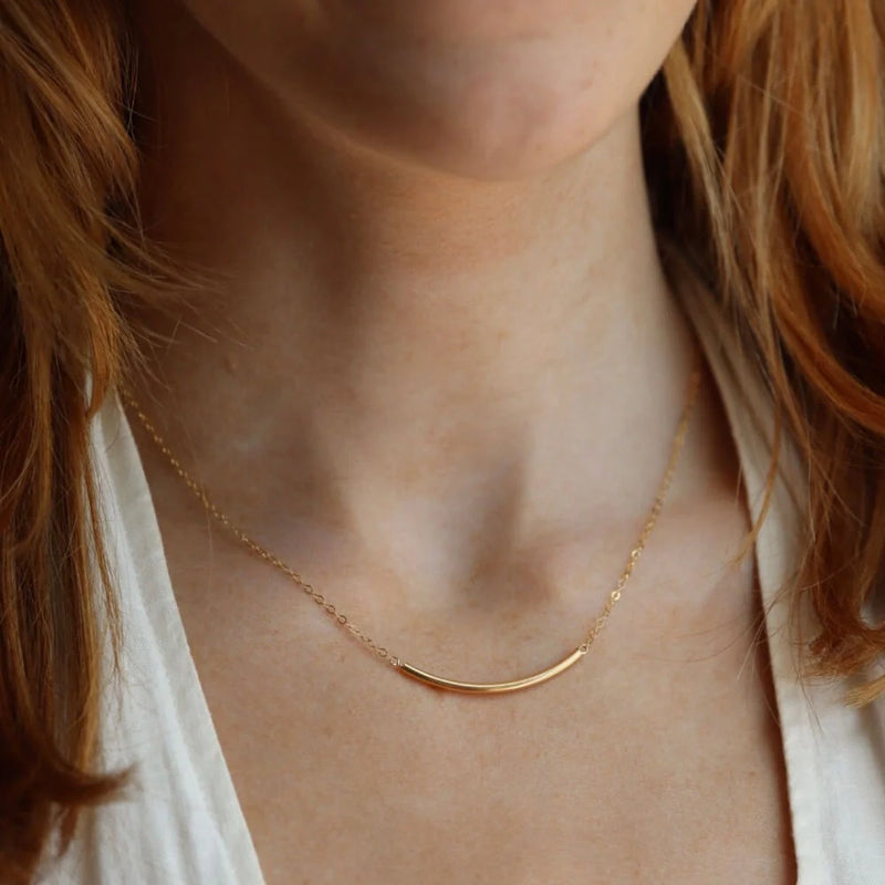 Minimal Necklace 14k Gold Fill