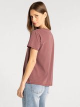 Asher Relaxed Fit Tee Zinfandel