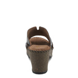 Deltana Heeled Sandals Black
