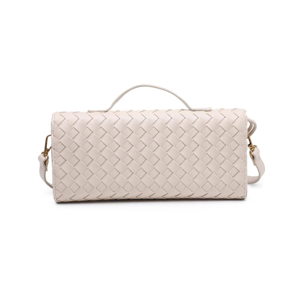 Ada Woven Crossbody Oatmilk