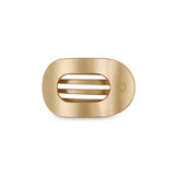 Teleties Small Flat Round Hair Clip Champagne Toast