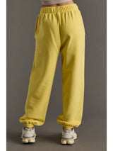Relaxed Fit Sweatpants Yellow