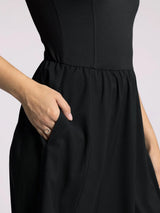 Connie Midi Dress Black