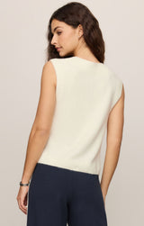 Classic Act Sweater Vest Sandstone