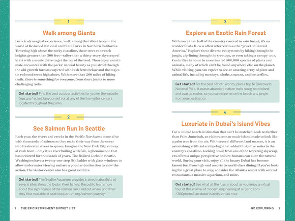 The Epic Retirement Bucket List