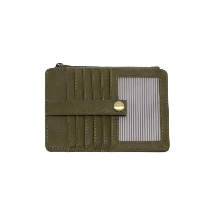 Penny Mini Travel Wallet Olive Brine