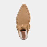 Julith Booties Light Brown Suede