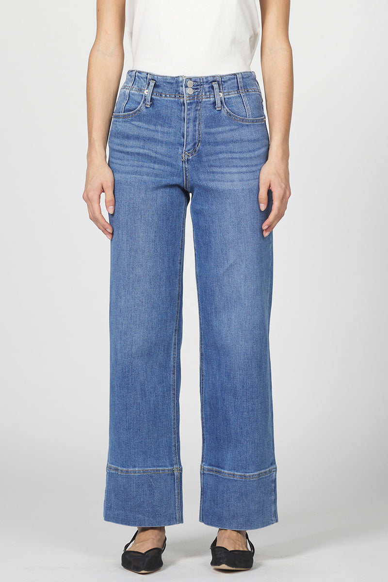 Holly High Rise Clean Hem Jeans Bloomtone