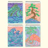 Lifelines FlowArt Dot By Letter Book Landscapes