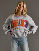 Margarita Weather Boucle Sweatshirt Grey