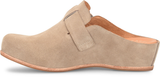 Kori Slip On Clogs Taupe Suede