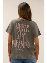 Palmer Butterfly Tee Dark Grey