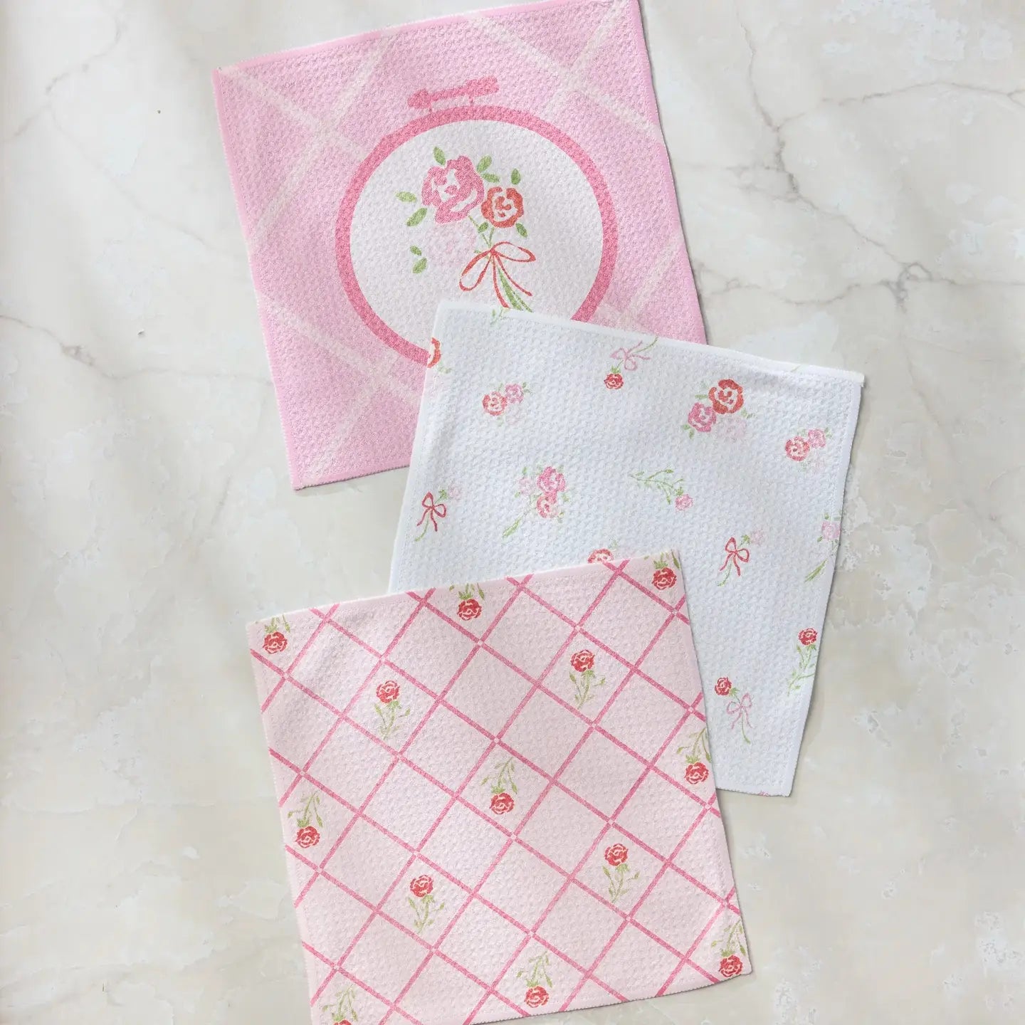 Geometry Dishcloth Set Granny's Embroidery