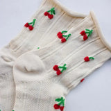 Vintage Cherry Socks