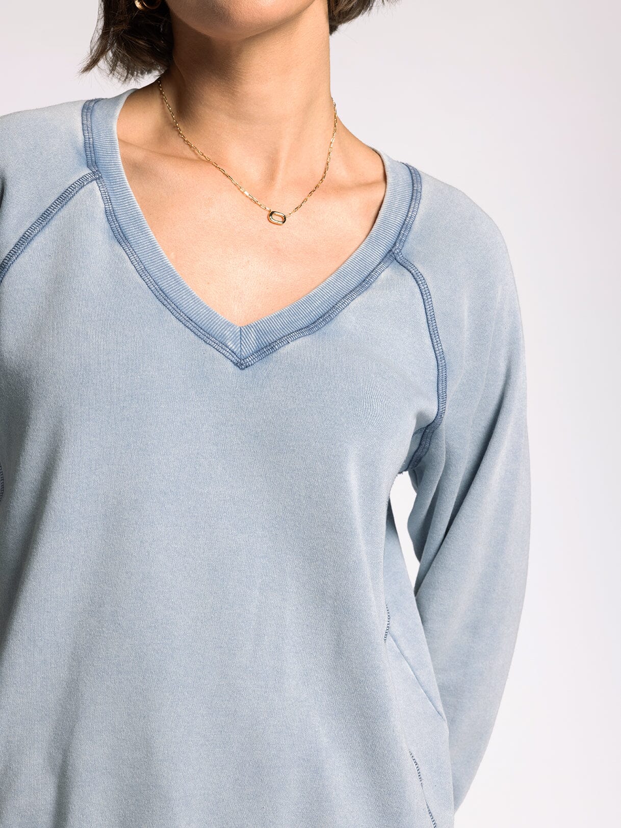 Ruby Sweatshirt Light Denim