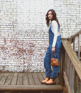 Capture Crossbody Tan Teak Rustic
