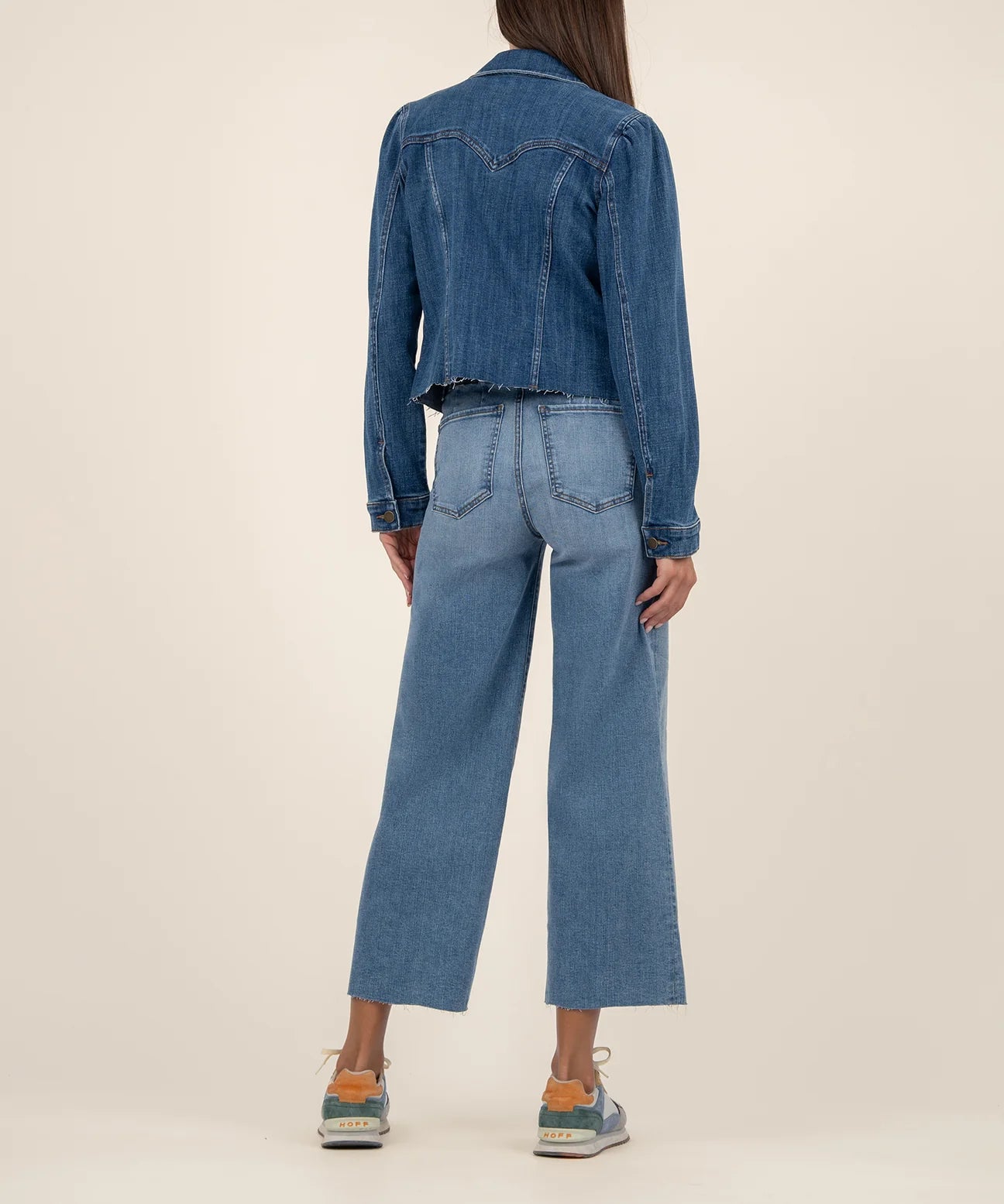 Shaya Crop Denim Jacket Faithfully