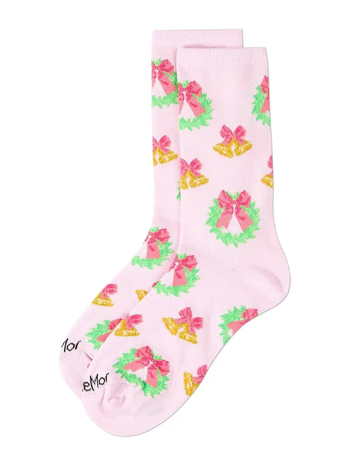 Bells N Bows Crew Sock