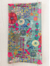 Full Boho Bandeau Blue Garden Patchwork
