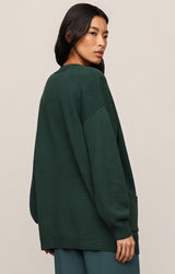 Sanborn Cardigan Emerald Cove