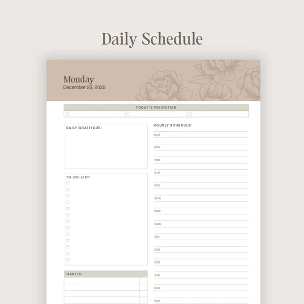2026 Manda x Bailey Turner Planner