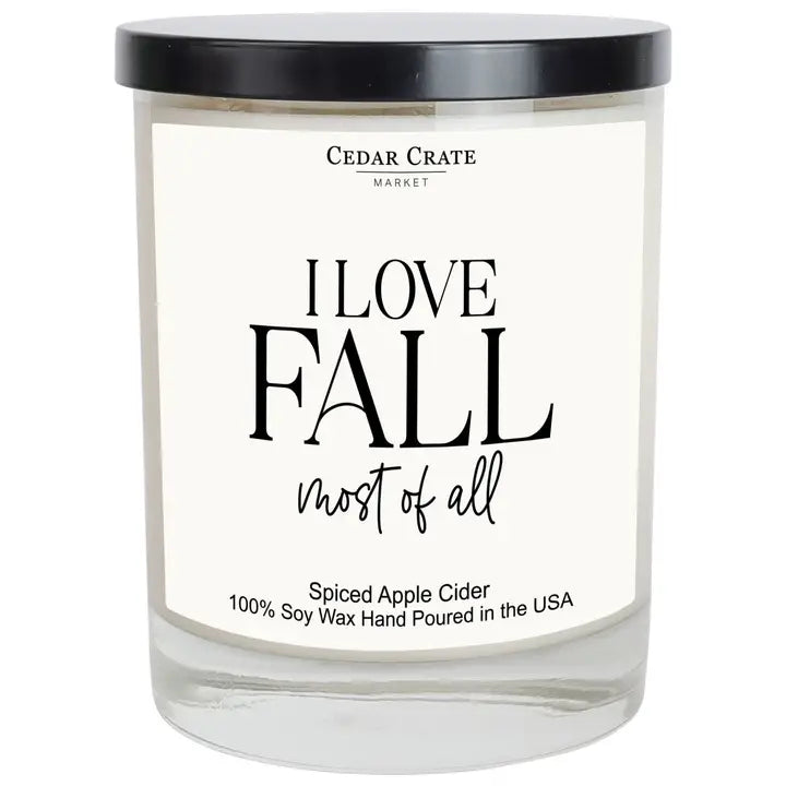 Cedar Crate Fall Candle - 10 OZ