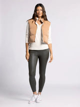 Issey Reversible Puffer Vest Tofu Macchiato