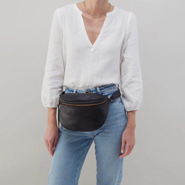 Juno Smooth Leather Belt Bag