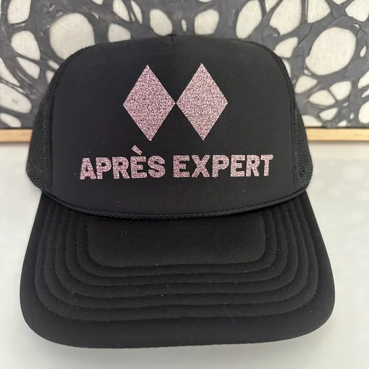 Apres Expert Double Black Diamonds Trucker Hat