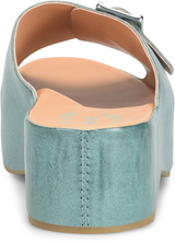 York Platform Sandals Teal