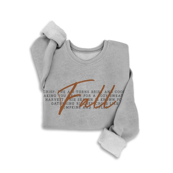 Fall Mineral Sweatshirt Mineral Heather Grey