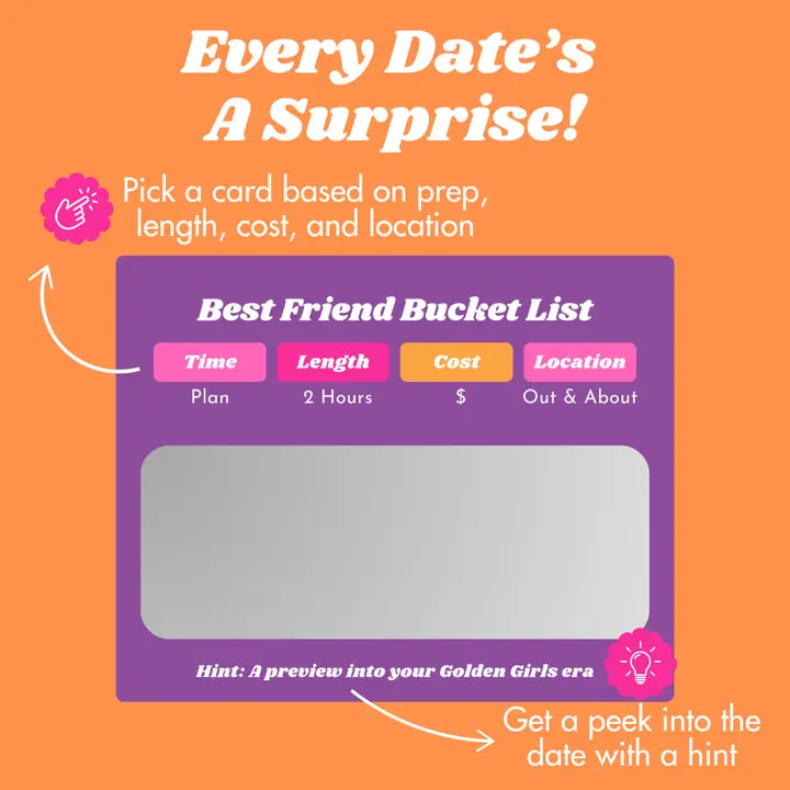 Best Friend Bucket List