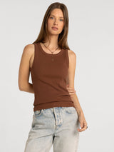 Edlin Layering Tank Friar Brown