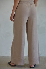 Andre Sweater Knit Pants Mocha